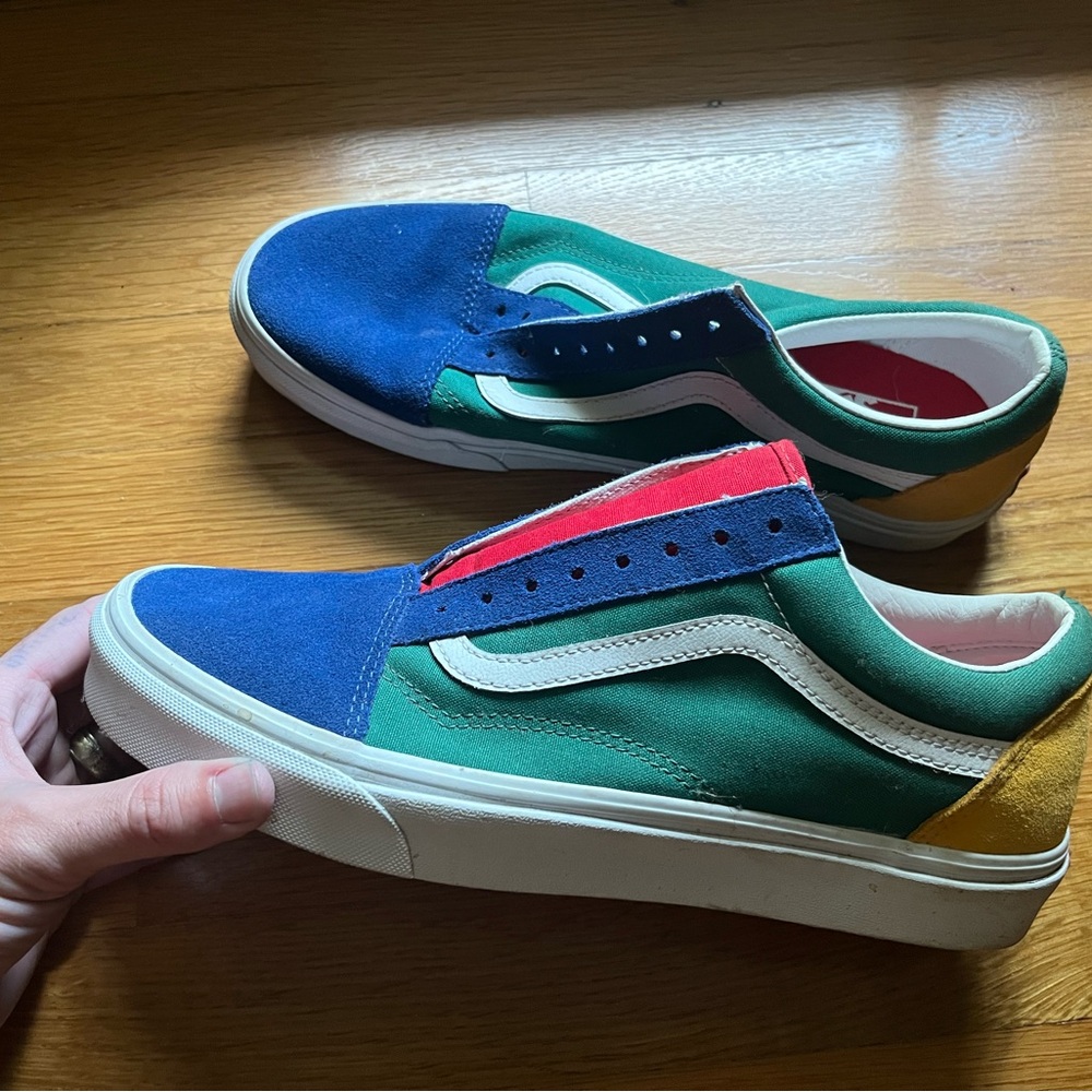 Vans Old Skool Color Block Sneaker / Lace-Up Hybrid – Size 9.5 Men's